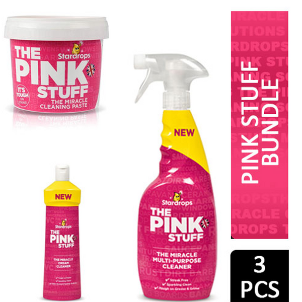 The Pink Stuff - The Miracle Multi-Purpose Cleaning Spray 750ml 3-Pack Bundle