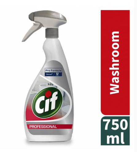 Cif Professional 2-in-1 Washroom Cleaner 750ml - UK BUSINESS SUPPLIES