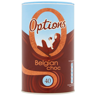 Options Belgian Hot Chocolate Jar 825g - UK BUSINESS SUPPLIES – UK ...