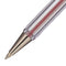 Pentel Superb Ballpoint Pen 0.7mm Tip 0.25mm Line Red (Pack 12) BK77-B - UK BUSINESS SUPPLIES