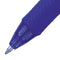 Pentel Energel X Gel Retractable Gel Rollerball Pen 0.7mm Tip 0.35mm Line Blue (Pack 12) - BL107-CX - UK BUSINESS SUPPLIES