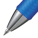 Pentel Energel XM Retractable Gel Rollerball Pen 0.7mm Tip 0.35mm Line Blue (Pack 12) - BL77-CO - UK BUSINESS SUPPLIES