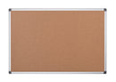 Bi-Office Maya Cork Noticeboard Double Sided Aluminium Frame 900x600mm - CA033750 - UK BUSINESS SUPPLIES