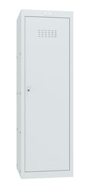 Phoenix CL Series Size 4 Cube Locker in Light Grey with Key Lock CL1244GGK - UK BUSINESS SUPPLIES