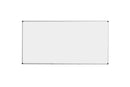 Bi-Office Maya Magnetic Enamel Whiteboard Aluminium Frame 1800x900mm - CR1101170 - UK BUSINESS SUPPLIES