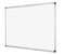 Bi-Office Maya Magnetic Enamel Whiteboard Aluminium Frame 1800x900mm - CR1101170 - UK BUSINESS SUPPLIES