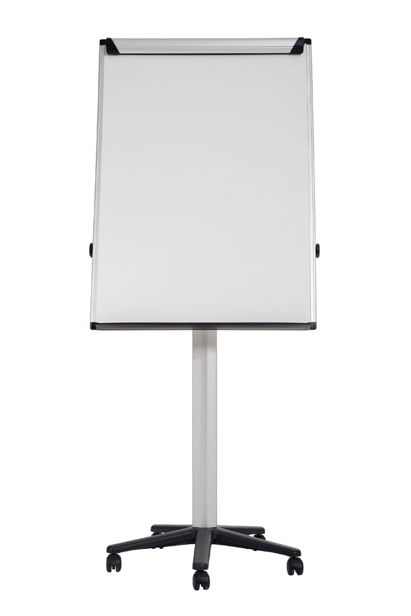 Bi-Office Earth-it Mobile Flipchart Easel Magnetic 700x1000mm Silver - EA4876995 - UK BUSINESS SUPPLIES