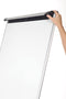 Bi-Office Earth-it Mobile Flipchart Easel Magnetic 700x1000mm Silver - EA4876995 - UK BUSINESS SUPPLIES