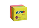 ValueX Extra Sticky Notes 76x76mm 90 Sheets Neon Colours (Pack 6) EH7648 - 21679 - UK BUSINESS SUPPLIES