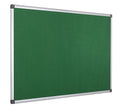 Bi-Office Maya Green Felt Noticeboard Aluminium Frame 2400x1200mm - FA2144170 - UK BUSINESS SUPPLIES