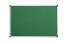 Bi-Office Maya Green Felt Noticeboard Aluminium Frame 1800x1200mm - FA2744170 - UK BUSINESS SUPPLIES