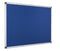 Bi-Office Maya Blue Felt Noticeboard Aluminium Frame 1200x1200mm - FA3843170 - UK BUSINESS SUPPLIES