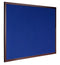 Bi-Office Earth-It Blue Felt Noticeboard Cherry Wood Frame 1200x900mm - FB1443653 - UK BUSINESS SUPPLIES