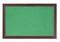 Bi-Office Earth-It Green Felt Noticeboard Cherry Wood Frame 1200x900mm - FB1444653 - UK BUSINESS SUPPLIES