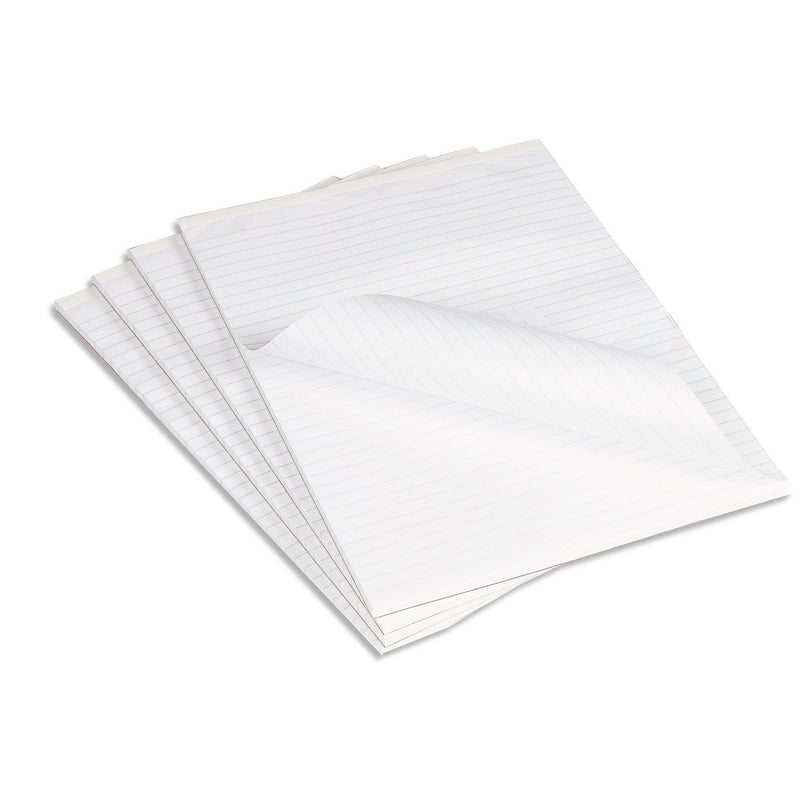 Sivine A4 Memo Pad Ruled 160 Pages White (Pack 10) - A4MEMOF - UK BUSINESS SUPPLIES