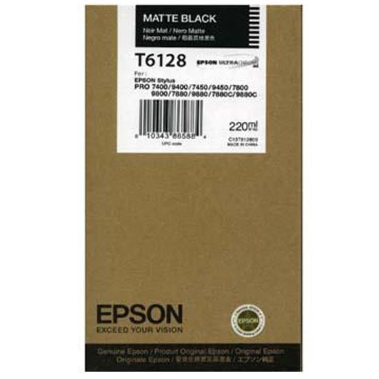 Epson C13T612800 Matte Black 7400 9400 7800 9800 UltraChrome K3 220ml Ink - UK BUSINESS SUPPLIES