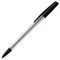 ValueX White Box Ballpoint Pen 1.0mm Tip 0.7mm Line Black (Pack 50) - 0052501/NB - UK BUSINESS SUPPLIES