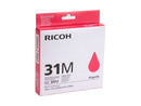 Ricoh GC31M Magenta Standard Capacity Gel Ink Cartridge 1.56k pages for GXE3350N - 405690 - UK BUSINESS SUPPLIES