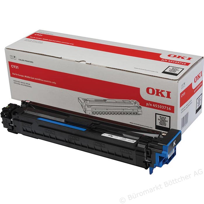 OKI Black Drum Unit 40K pages - 45103716 - UK BUSINESS SUPPLIES