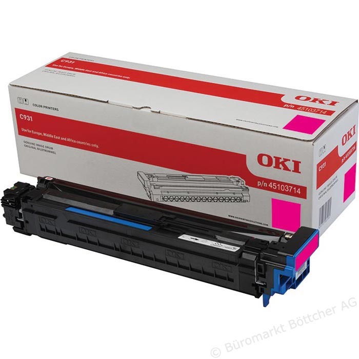 OKI Magenta Drum Unit 40K pages - 45103714 - UK BUSINESS SUPPLIES