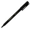 ValueX OHP Pen Permanent Fine 0.4mm Line Black (Pack 10) - 742401 - UK BUSINESS SUPPLIES