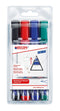 edding 363 Whiteboard Marker Chisel Tip 1-5mm Line Assorted Colours (Pack 4) - 4-363-4 - UK BUSINESS SUPPLIES