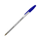 ValueX Ballpoint Pen 1.0mm Tip 0.7mm Line Blue (Pack 50) - 886003 - UK BUSINESS SUPPLIES