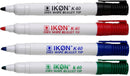 ValueX Whiteboard Marker Bullet Tip 2mm Line Assorted Colours (Pack 4) - K40-WLT4 - UK BUSINESS SUPPLIES