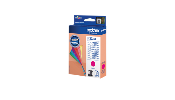 Brother Magenta Ink Cartridge 6ml - LC223M - UK BUSINESS SUPPLIES