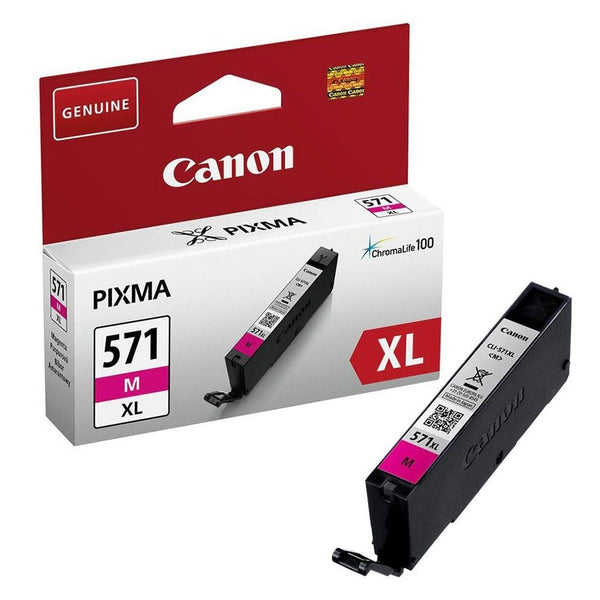 Canon CLI571XLM Magenta High Yield Ink Cartridge 11ml - 0333C001 - UK BUSINESS SUPPLIES
