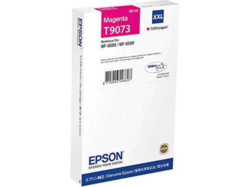 Epson T9073 Magenta Ink Cartridge 69ml - C13T907340 - UK BUSINESS SUPPLIES