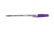 ValueX Ballpoint Pen 1.0mm Tip 0.7mm Line Violet (Pack 50) - 864017 - UK BUSINESS SUPPLIES