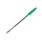 ValueX Ballpoint Pen 1.0mm Tip 0.7mm Line Green (Pack 50) - 864004 - UK BUSINESS SUPPLIES