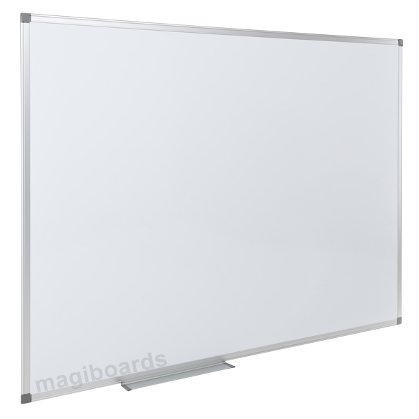 Magiboards Slim Magnetic Whiteboard Aluminium Frame 900x600mm - BC1002 - UK BUSINESS SUPPLIES