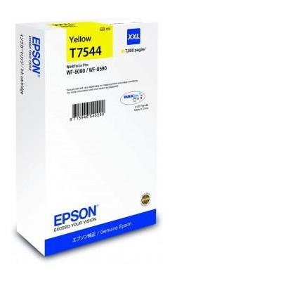 Epson T7544 Yellow Ink Cartridge 69ml - C13T754440 - UK BUSINESS SUPPLIES