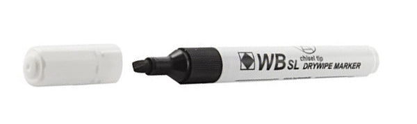 ValueX Whiteboard Marker Chisel Tip 2-5mm Line Black (Pack 10) - 872001 - UK BUSINESS SUPPLIES