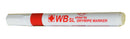 ValueX Whiteboard Marker Chisel Tip 2-5mm Line Red (Pack 10) - 872002 - UK BUSINESS SUPPLIES