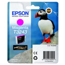 Epson T3243 Puffin Magenta Standard Capacity Ink Cartridge 14ml - C13T32434010 - UK BUSINESS SUPPLIES