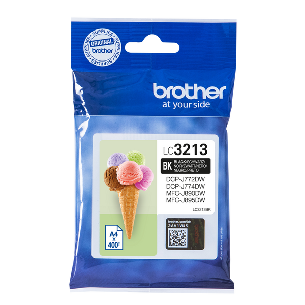 Brother Black Ink Cartridge 15ml - LC3213BK - UK BUSINESS SUPPLIES