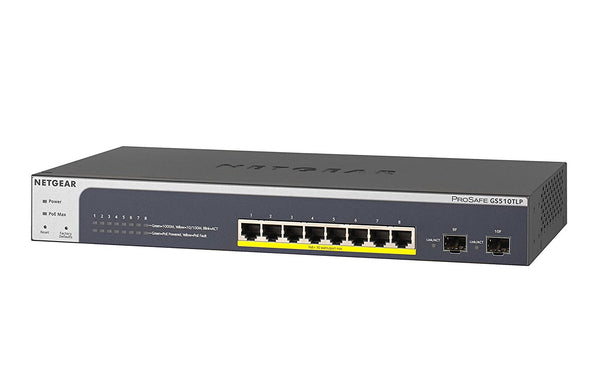 8 Port PoE Gbit Smart Switch with 2x SFP - UK BUSINESS SUPPLIES