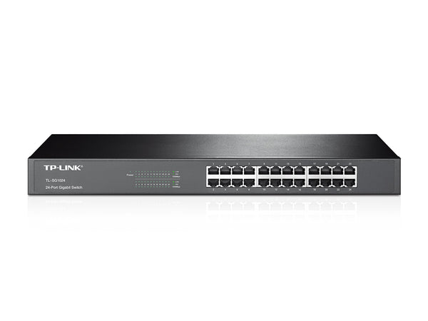 TP Link Unmanaged 24 Port Gigabit Switch and 1U - UK BUSINESS SUPPLIES