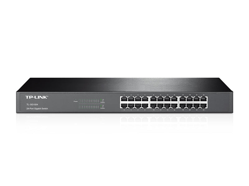 TP Link Unmanaged 24 Port Gigabit Switch and 1U - UK BUSINESS SUPPLIES