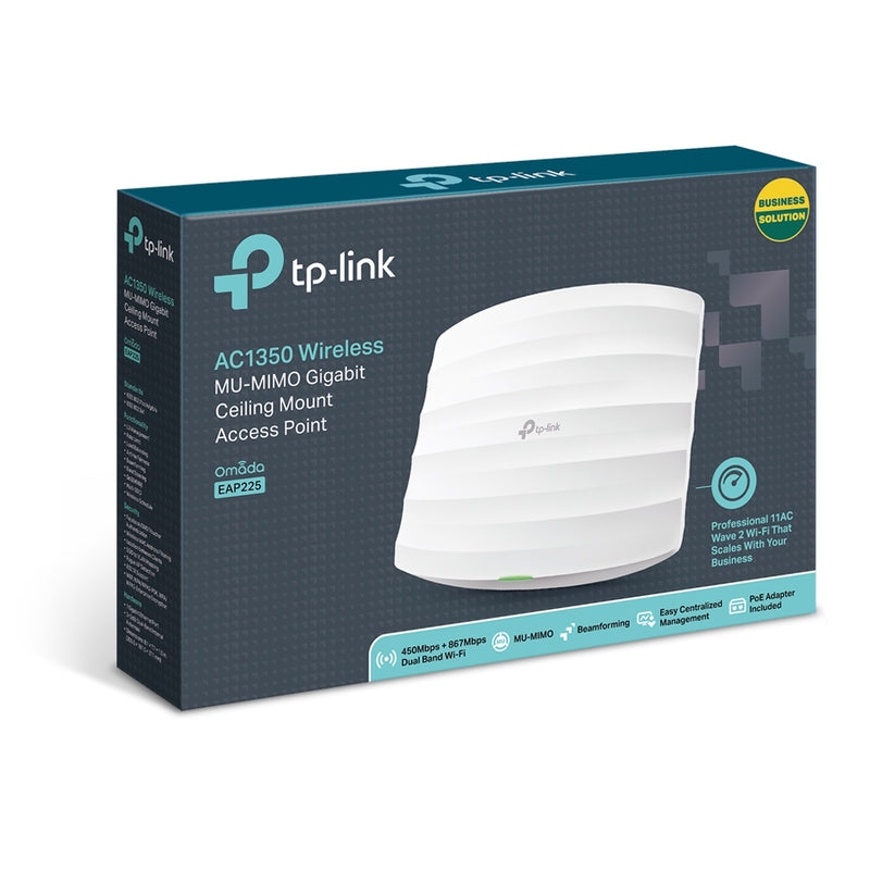 TP Link Wireless Dual Band Gigabit EAP225 - UK BUSINESS SUPPLIES