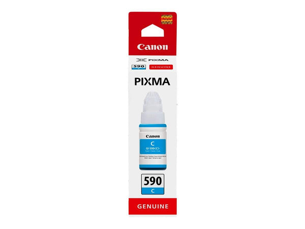 Canon GI590C Cyan Standard Capacity Ink Bottle 70ml - 1604C001 - UK BUSINESS SUPPLIES