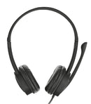 Trust Mauro USB Wired Binaural Headset - UK BUSINESS SUPPLIES