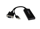 StarTech.com VGA to HDMI Adapter with USB Audio - UK BUSINESS SUPPLIES