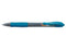 Pilot G-207 Retractable Gel Rollerball Pen 0.7mm Tip 0.39mm Line Light Blue (Pack 12) - 41101210 - UK BUSINESS SUPPLIES