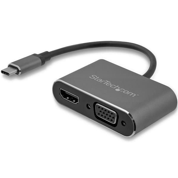 StarTech.com USBC to VGA and HDMI Adapter 4K 30Hz - UK BUSINESS SUPPLIES