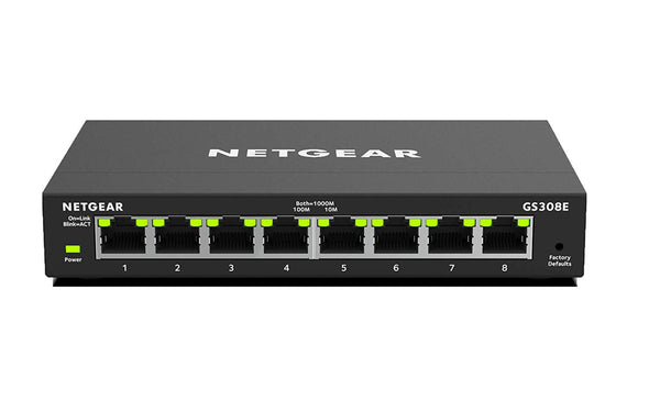 8 Port Gigabit Smart Managed Plus Switch - UK BUSINESS SUPPLIES