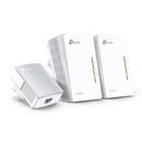 TP Link TL WPA4220 Powerline Universal WiFi Range Extender 2 Ethernet Ports Network Kit - UK BUSINESS SUPPLIES